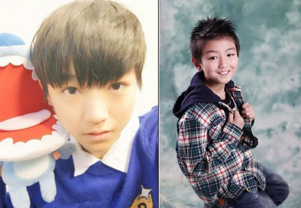 微博趣图当男神掀起刘海之萌娃版(10)