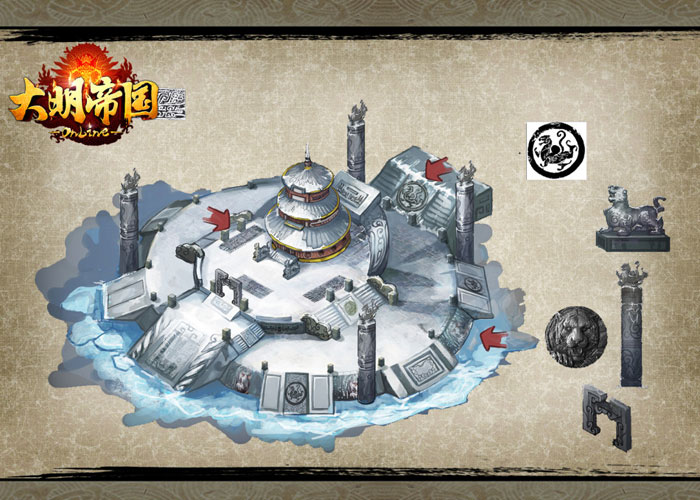 《大明帝国》游戏场景原画赏(3)