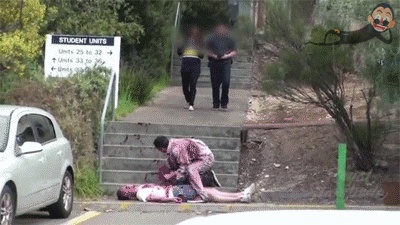 那些丧心病狂的歪果仁无节操整人gif(5)