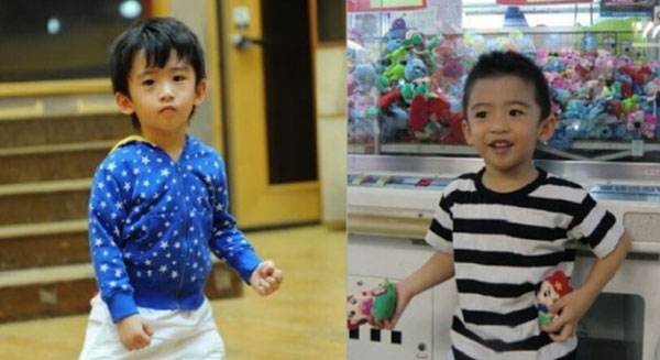 微博趣图当男神掀起刘海之萌娃版(7)