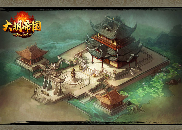 《大明帝国》游戏场景原画赏(6)