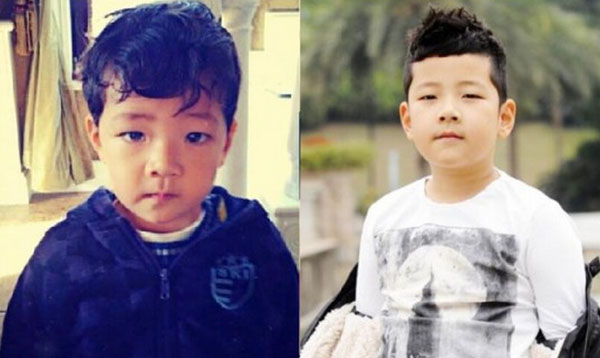 微博趣图当男神掀起刘海之萌娃版(5)