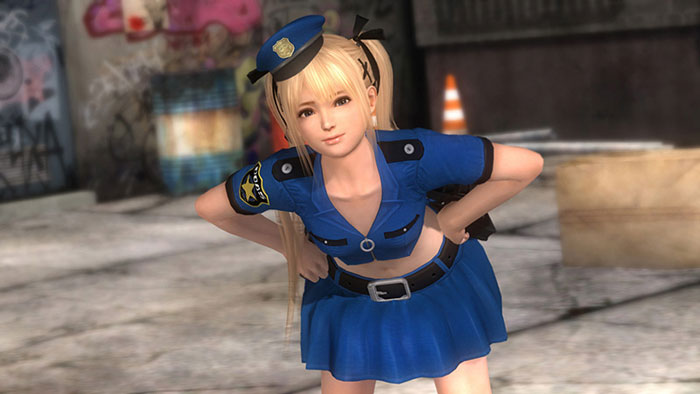 《死或生5》巨乳美女警服DLC美图赏(4)