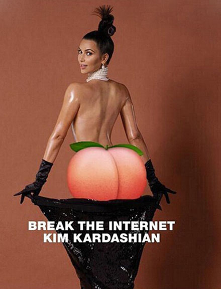 恶搞金-卡戴珊美酒肥臀搞笑趣图(7)