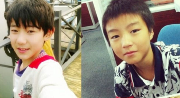 微博趣图当男神掀起刘海之萌娃版(9)