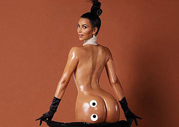 恶搞金-卡戴珊美酒肥臀搞笑趣图(9)