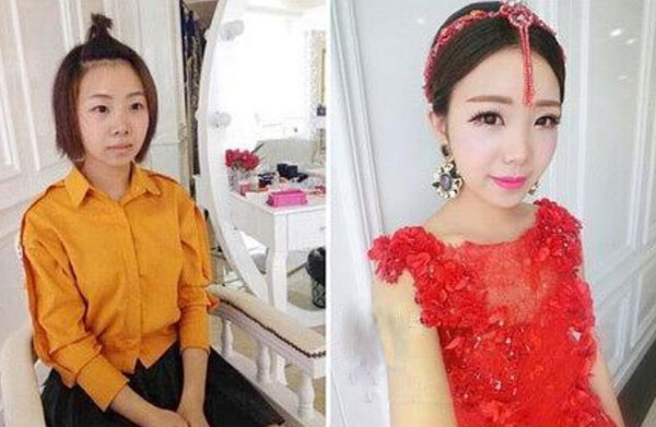 为什么女生穿上婚纱的时候最美搞笑图片(7)