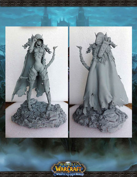 魔兽玩家自制希尔瓦娜斯模型图赏(6)