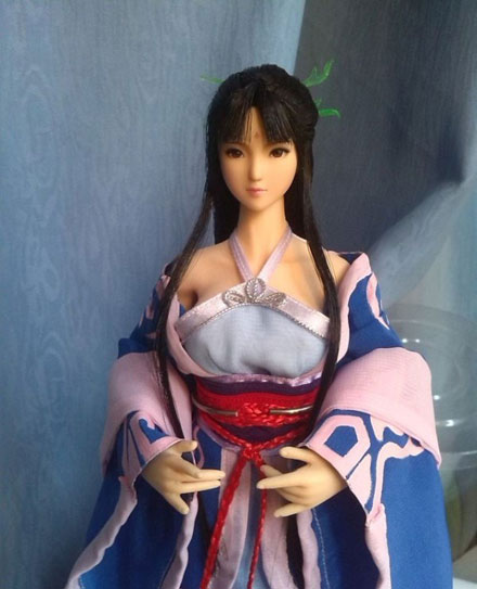 资深玩家自制《仙剑4》柳梦璃手办图赏(5)