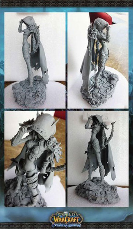 魔兽玩家自制希尔瓦娜斯模型图赏(7)