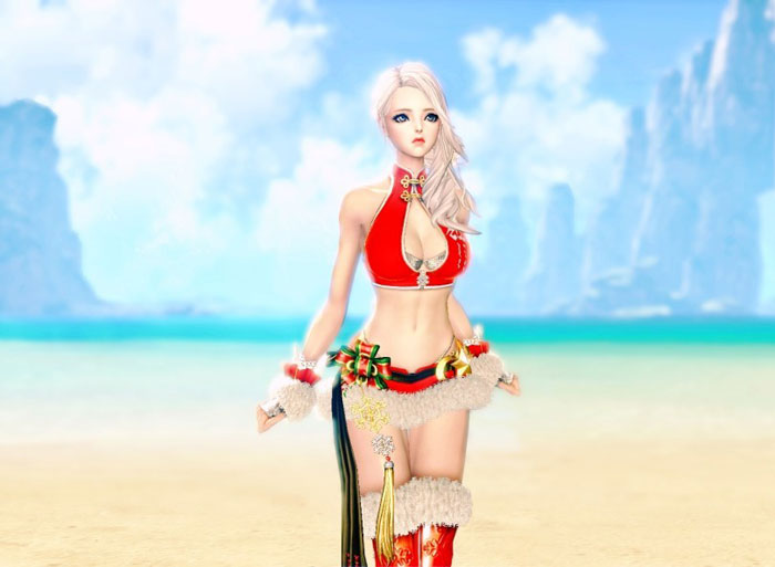 《剑灵》人女灵女2014年圣诞时装图赏(7)