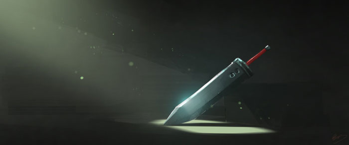 《最终幻想7》水彩速写图赏(6)