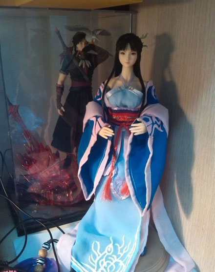 资深玩家自制《仙剑4》柳梦璃手办图赏(10)