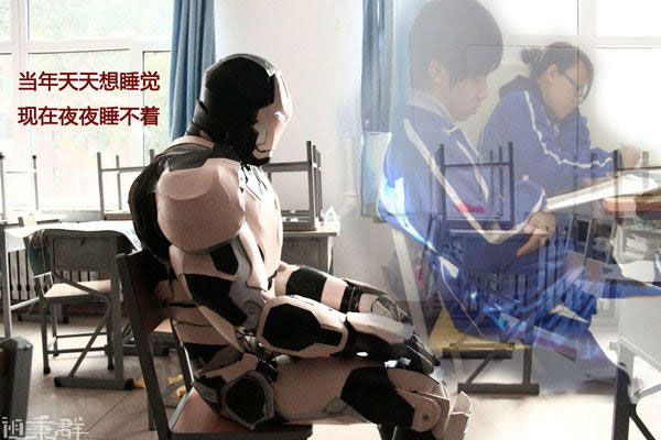 微博趣图 超强粉丝COS一个人的复联(30)