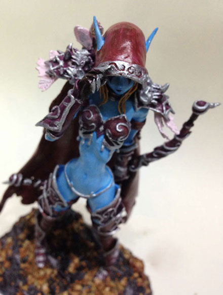 魔兽玩家自制希尔瓦娜斯模型图赏(5)