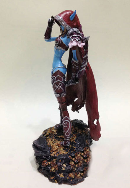 魔兽玩家自制希尔瓦娜斯模型图赏(3)