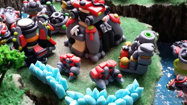 玩家自制《星际2》软陶模型全家福图赏(13)