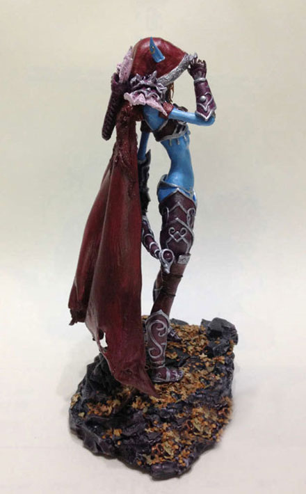 魔兽玩家自制希尔瓦娜斯模型图赏(2)