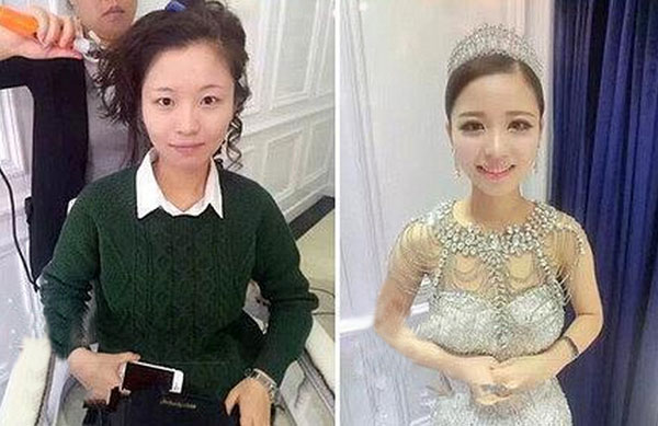 为什么女生穿上婚纱的时候最美搞笑图片(6)