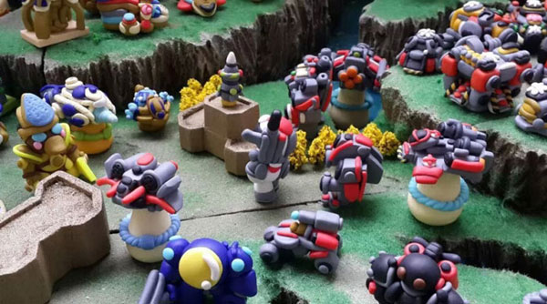 玩家自制《星际2》软陶模型全家福图赏(19)