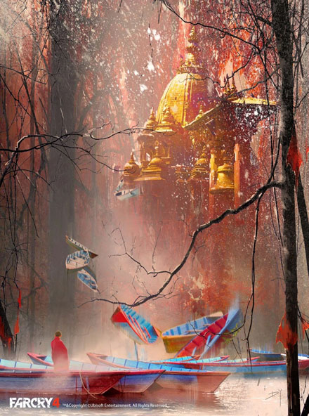 《孤岛惊魂4》概念原画美图赏(2)
