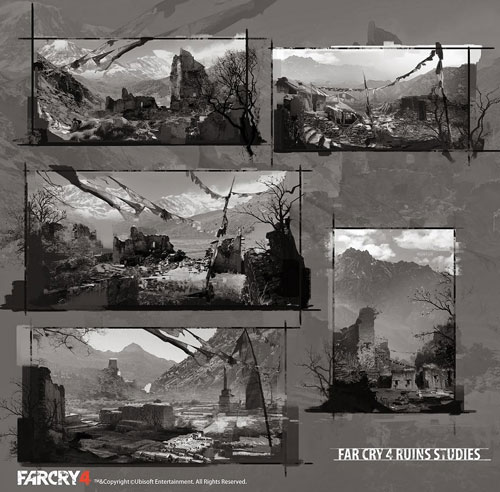 《孤岛惊魂4》概念原画美图赏(10)