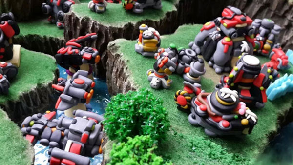 玩家自制《星际2》软陶模型全家福图赏(24)