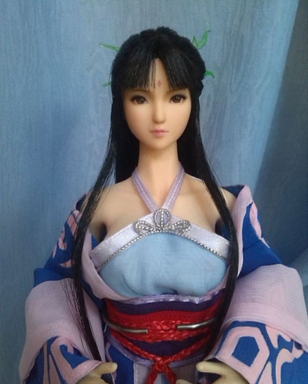 资深玩家自制《仙剑4》柳梦璃手办图赏(2)