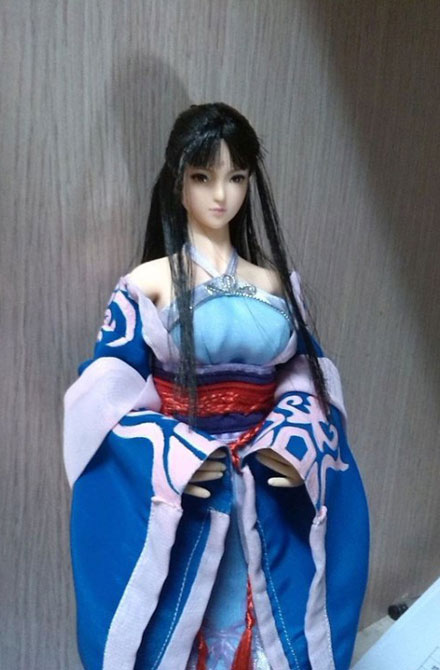 资深玩家自制《仙剑4》柳梦璃手办图赏(8)