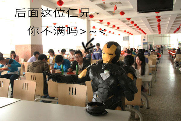 微博趣图 超强粉丝COS一个人的复联(11)