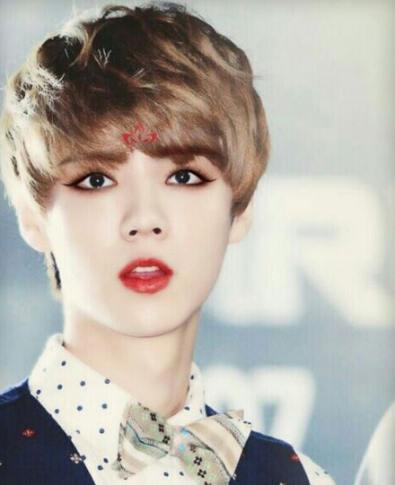 全民COS武媚娘恶搞图集之鹿晗版(12)