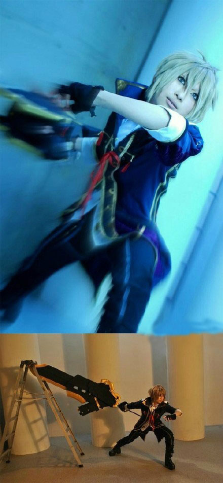 cosplay的理想与现实对比搞笑图片(3)