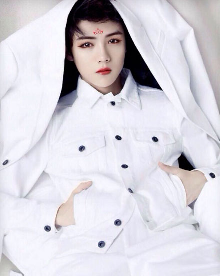 全民COS武媚娘恶搞图集之鹿晗版(32)