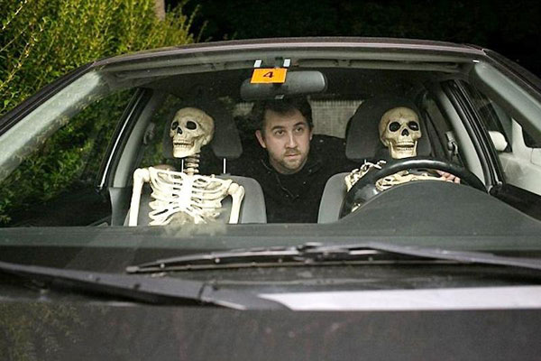 加“骷髅人”生活照搞笑图集(12)