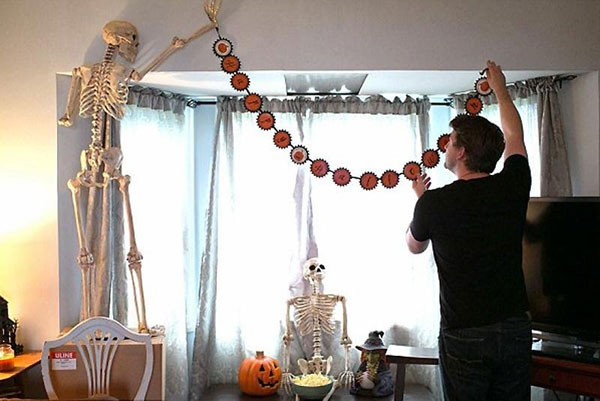 加“骷髅人”生活照搞笑图集(11)