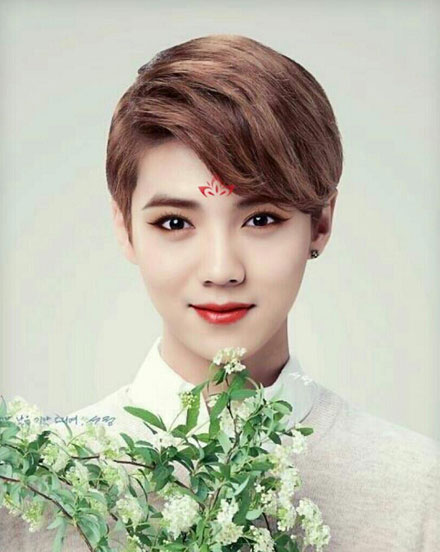 全民COS武媚娘恶搞图集之鹿晗版(18)