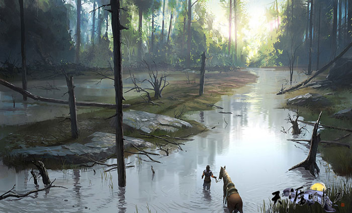 《天涯明月刀》官方精美场景原画图赏(14)