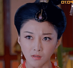 萧才人翻白眼搞笑GIF(5)