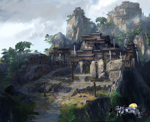 《天涯明月刀》官方精美场景原画图赏(23)