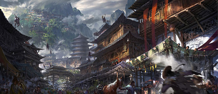 《天涯明月刀》官方精美场景原画图赏(6)