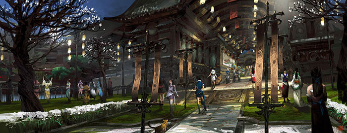 《天涯明月刀》官方精美场景原画图赏(8)