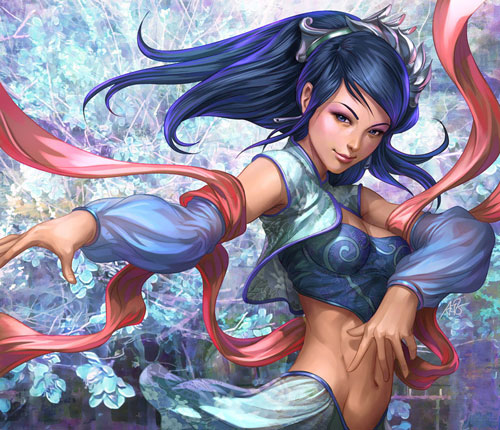 Artgerm游戏美女同人画赏析(14)