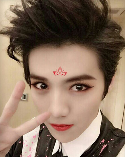 全民COS武媚娘恶搞图集之鹿晗版(5)