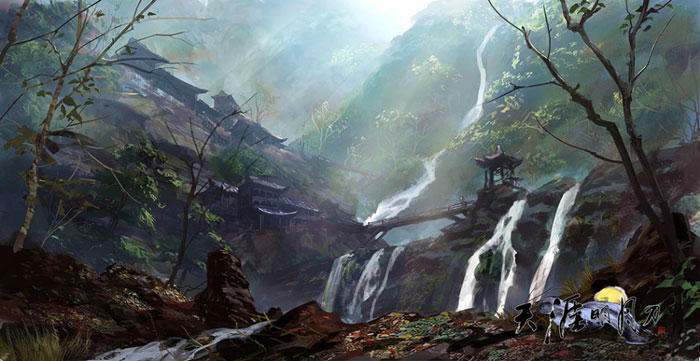 《天涯明月刀》官方精美场景原画图赏(19)