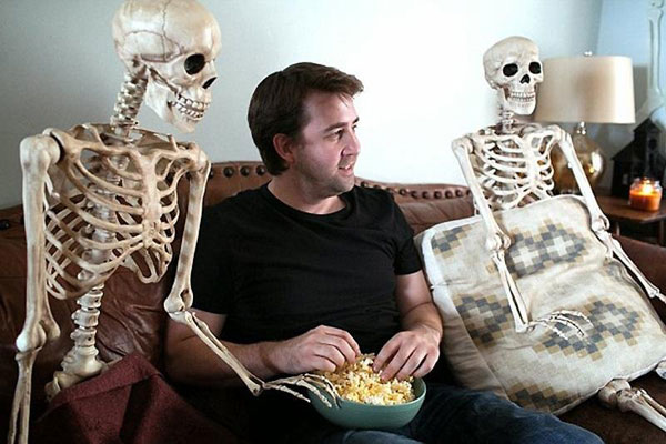 加“骷髅人”生活照搞笑图集(10)