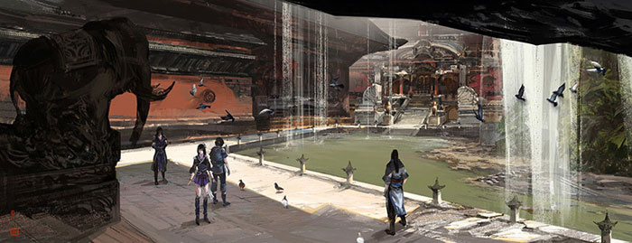 《天涯明月刀》官方精美场景原画图赏(10)