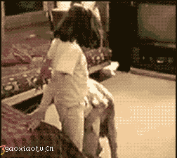 天然呆萌娃萝莉搞笑GIF(8)