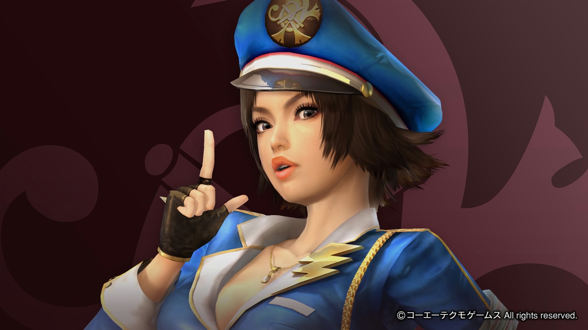 《战国无双4-2》游戏美女官方壁纸(7)