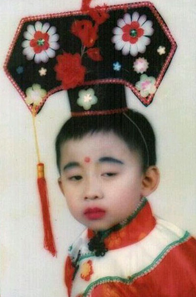 盘点那些亮瞎眼的童年艺术照(17)