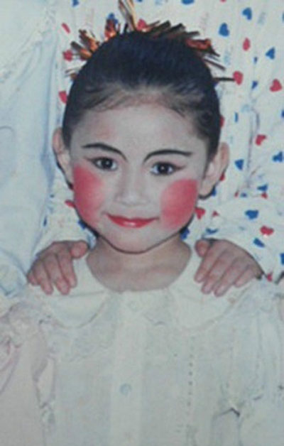 盘点那些亮瞎眼的童年艺术照(8)